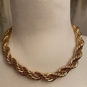 Fashion gold rope 80’s chain
